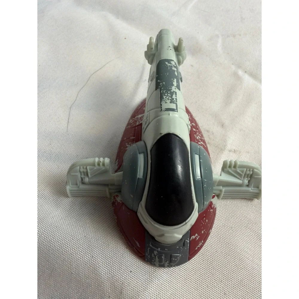 Star Wars Millennium Falcon and Slave I Miniature Starship Vehicle Lot CGW54